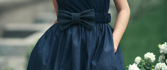 Deep Pockets Without Bulky Dress Silhouette