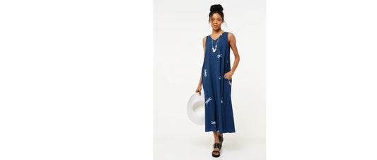 Sleeveless Midi Dresses With Pockets
